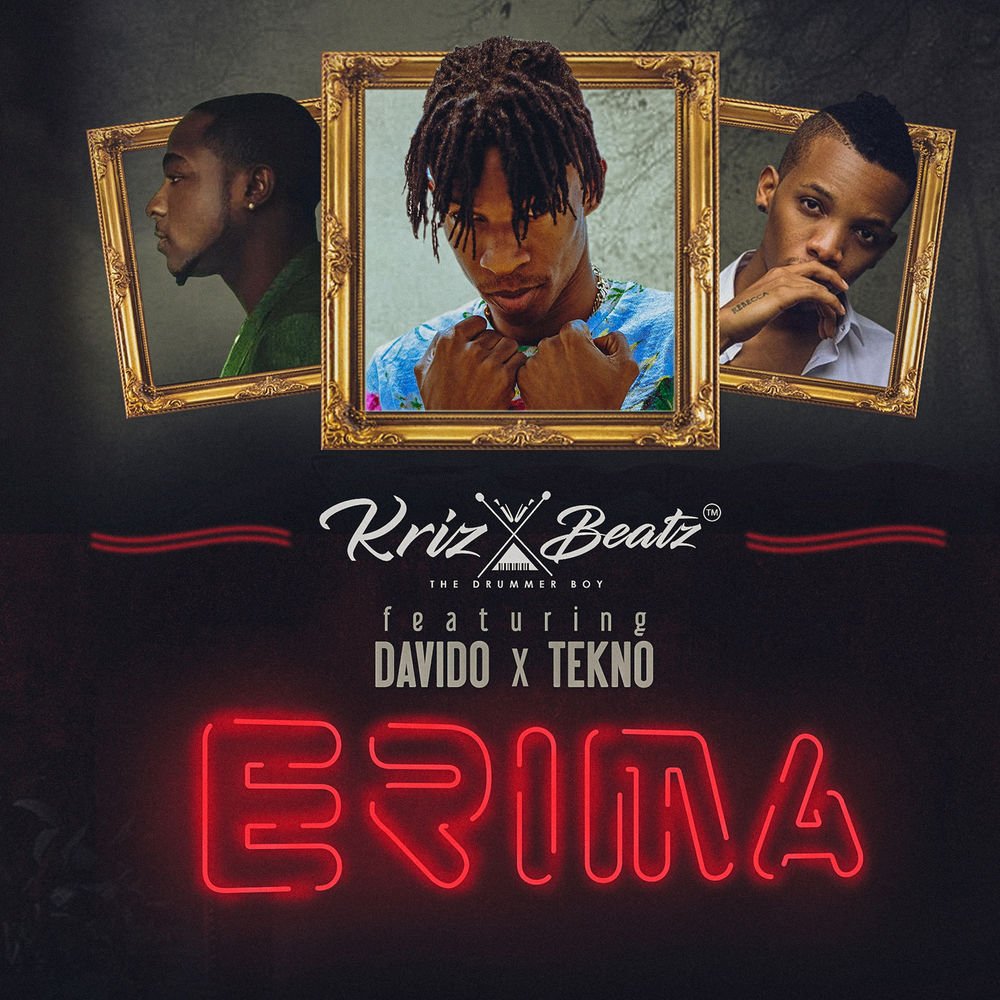 tekno ft davido erima
